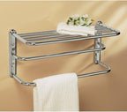 Gatco 1541 Double Towel Rack with Chrome Finish
