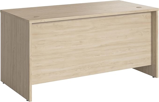 Bush Business Furniture Studio C 60W x 30D Office Desk in Natural Elm, Computer Table for Home or Professional Workspace