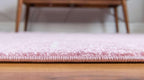 Unique Loom Trellis Frieze Collection Area Rug - Geometric (7' 10" Octagon, Light Pink/ Ivory)