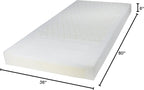 Drive Medical 15770 Gravity 7 Pressure Redistribution Mattress, Blue, 6.6 Foot (Pack of 1)