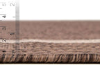 Unique Loom Outdoor Border Collection Area Rug - Soft Border (13' Square, Brown/ Ivory)