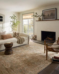Loloi Magnolia Home by Joanna Gaines Junie Collection JUE-03 Spice/Multi 2'-7" x 10'-0", .38 Pile Height, Runner Rug