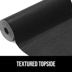 GORILLA GRIP DripGuard Shelf Liner, Non Adhesive Drawer and Kitchen Cabinet Protector, Slip Resistant BPA Free Smooth Surface Plastic Liners for Cabinets, Bathrooms, Closets, 17.5x120 Inch, Black