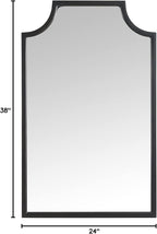 Crosley Furniture Aimee Mirror for Bathroom, Hallway, or Entryway, Oil Rubbed Bronze