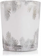Thymes Frasier Fir Candle – Pine Needle Design – Holiday Scented Candle – Notes of Crisp Siberian Fir, Cedarwood & Sandalwood – Luxury Home Fragrance Gifts for Women & Men – Silver (Statement, 13 oz)