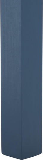 SAFAVIEH Home Collection Lilith Farmhouse French Country Blue Wavy Console Table for Entryway, Living Room, Foyer