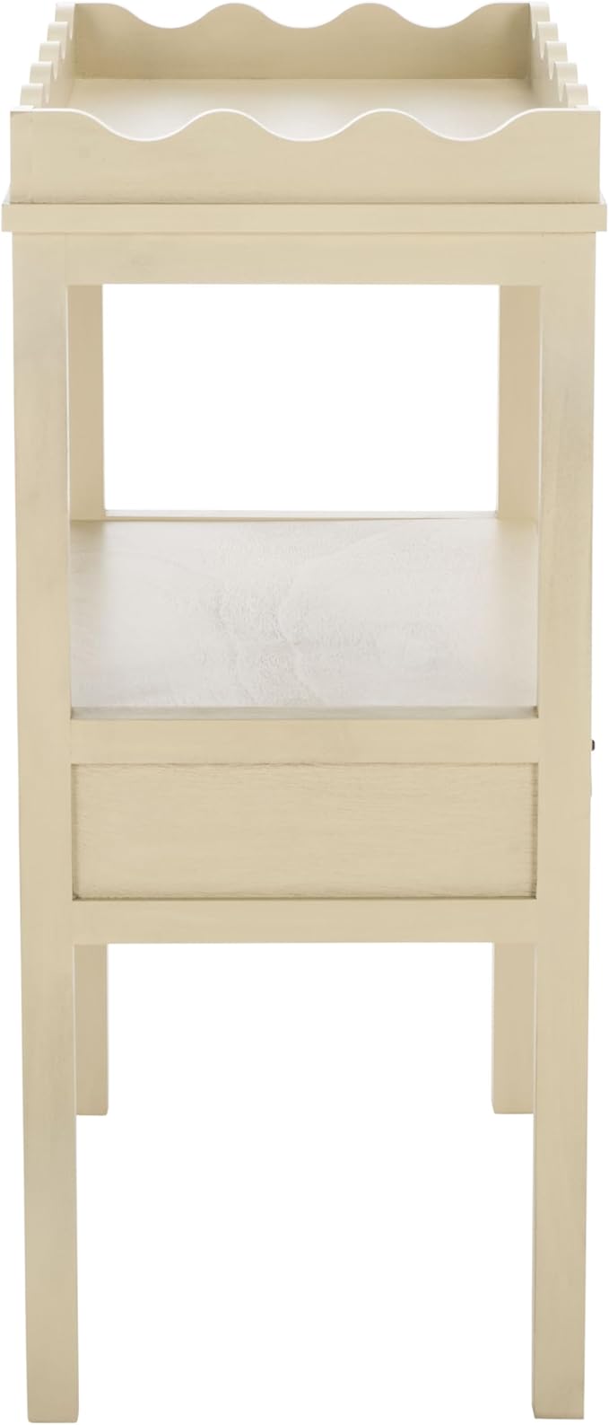 SAFAVIEH Home Collection Darlyn Sand 1-Drawer Rectangle Accent Table