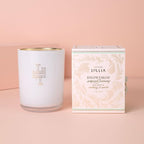 Lollia Snowdrop Luminary, 11 oz, 312 g, Winterberry & Cashmere Scented Soy Candle, 70 Hour Long Lasting Burn Time, Luxury Home Fragrance & Aromatherapy Decor