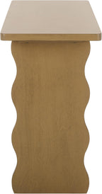 SAFAVIEH Home Collection Preslyn Desert Brown Console Table for Entryway, Living Room, Foyer