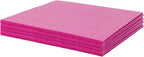 6 Pack Swedish Dishcloths – Super Absorbent, Reusable & Eco-Friendly Kitchen Towels (Fruit/Lavender/Camping/Solid Colors) (Blue&Yellow&Pink)