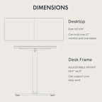FLEXISPOT Standing Desk Electric Height Adjustable Desk with 63 x 24 Inches Splice Board, Ergonomic Memory Controller, Maple Top + White Frame