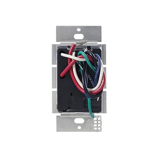 Lutron Caseta Original Smart Light Switch (Lutron Smart Hub Required), for Home, LED Lights, and Fans, 6 Amp, Single-Pole/3-Way, Neutral Required, PD-6ANS-WH-12-Pack, White, 12 Pack