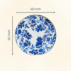 RITUALISTIC Holland Wall Sculpture for Home decorationWall painting for living roomMetal Wall DécorGift items for unisexWall artWall showpieceHome Décor Gift ItemsSet of 9 plates Blue | Christmas gifts