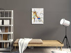 Wieco Art Canvas Prints Gewebe 1923 by Wassily Kandinsky Classic Art Reproductions Canvas Wall Art for Home Decoration