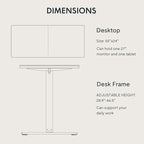 FLEXISPOT Standing Desk Electric Height Adjustable Desk with 55 x 24 Inch Splice Board, Home Office Computer Workstation, Maple Top + White Frame