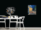 Wieco Art Cafe Terrace at Night Large Modern Giclee Canvas Prints Vincent Van Gogh Artwork Oil Paintings Reproduction Landscape Picture Photo Printed on Canvas Wall Art for Living Room Decorations
