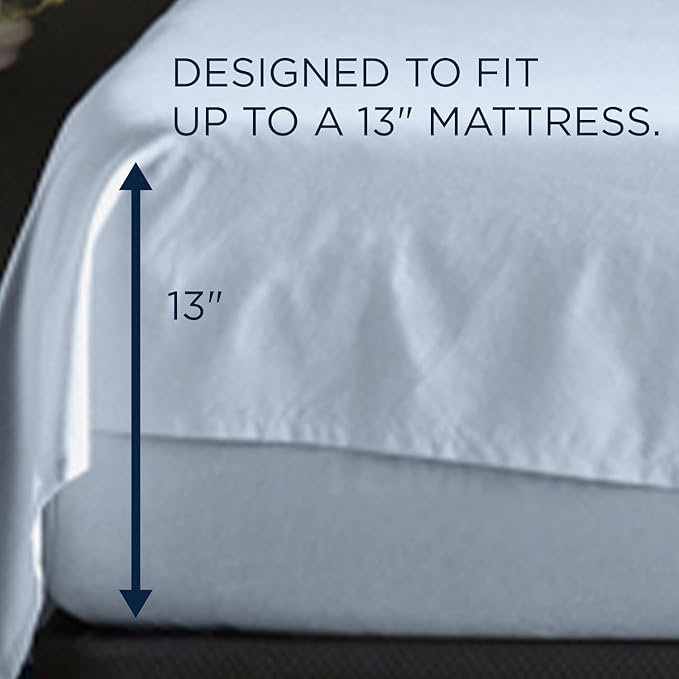 TEMPUR ProAir Sheet Set Sleepy Blue - Split Cal King