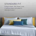 TEMPUR ProAir Sheet Set Sleepy Blue - Split Cal King
