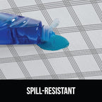 GORILLA GRIP DripGuard Shelf Liner, Non Adhesive Drawer and Kitchen Cabinet Protector, 20x240 Inch, Slip Resistant BPA Free Smooth Surface Plastic Liners for Cabinets, Bathrooms, Closets, Gray White