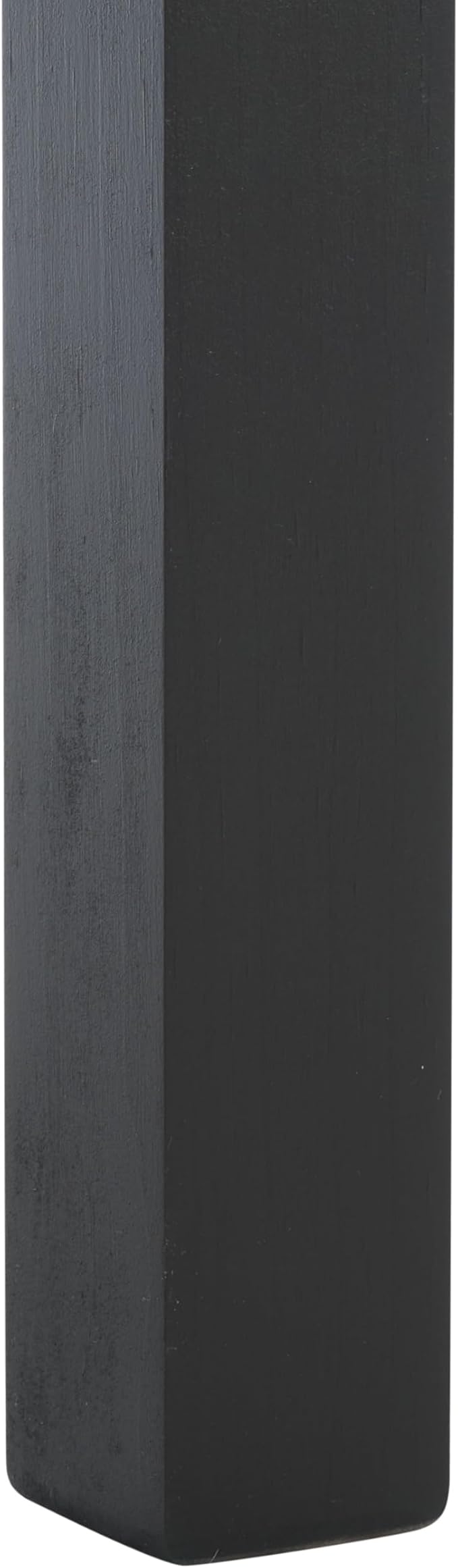 SAFAVIEH Home Collection Lilith Matte Black Square Wave Accent Table