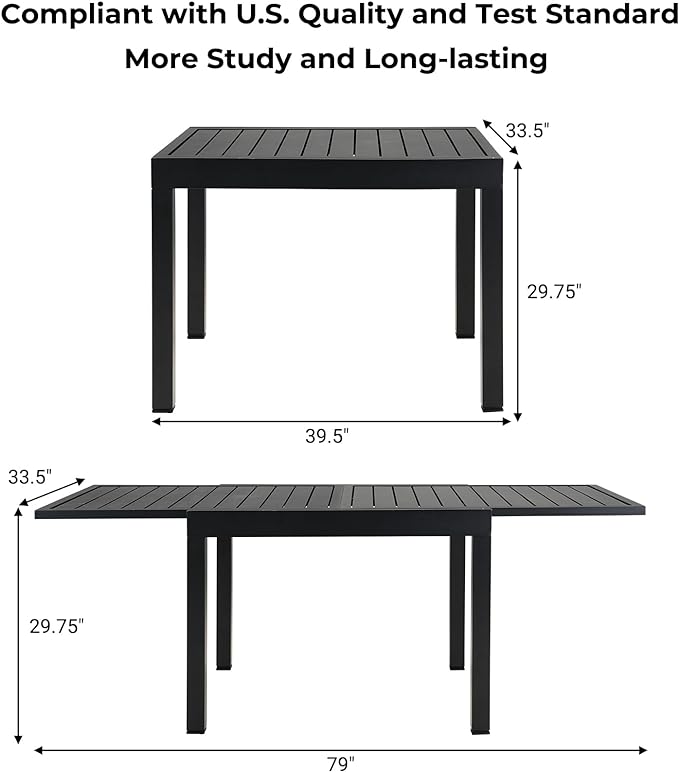 Grand patio 9-Piece Outdoor Dining Set for 8, Patio Dining Furniture Set for 8 Swivel Rope Wicker Chairs & 1 Expandable Rectangular Dining Table, Light Gray Brown