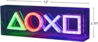 Paladone PlayStation LED Neon Light - Free Standing or Wall Mountable - Game Room Accessories & Decor for Gamers