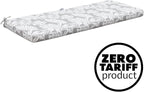 Tommy Bahama Bench Cushion, 48" X 19" X 2.5", Tropical Chrome