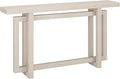 Henn&Hart Breslow Console Table, 55" Wide, White