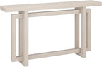 Henn&Hart Breslow Console Table, 55" Wide, White
