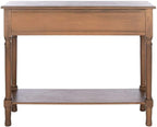 SAFAVIEH Home Collection Landers Brown 2-Drawer Console Table CNS5710C