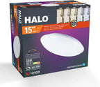 HALO 15 inch LED 5CCT Selectable Low Profile Round Flushmount