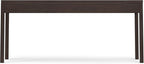 SIMPLIHOME Hollander Desk - 72-Inch Wide Solid Wood Writing Desk in Warm Walnut Brown, Contemporary Modern Home Office Computer Table for Study with 2 Drawers and Flip-Down Keyboard Tray
