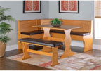 Pemberly Row 4-Piece Transitional Fabric Cushion Set in Black