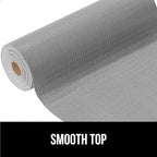 GORILLA GRIP Slip Resistant Drawer and Shelf Liner 2 Pack, Non Adhesive Water Resistant, Easy Clean and Trim, Smooth Surface Liners for Kitchen Cabinet Shelves Drawers Pantry 12 IN x 20 FT, Light Gray