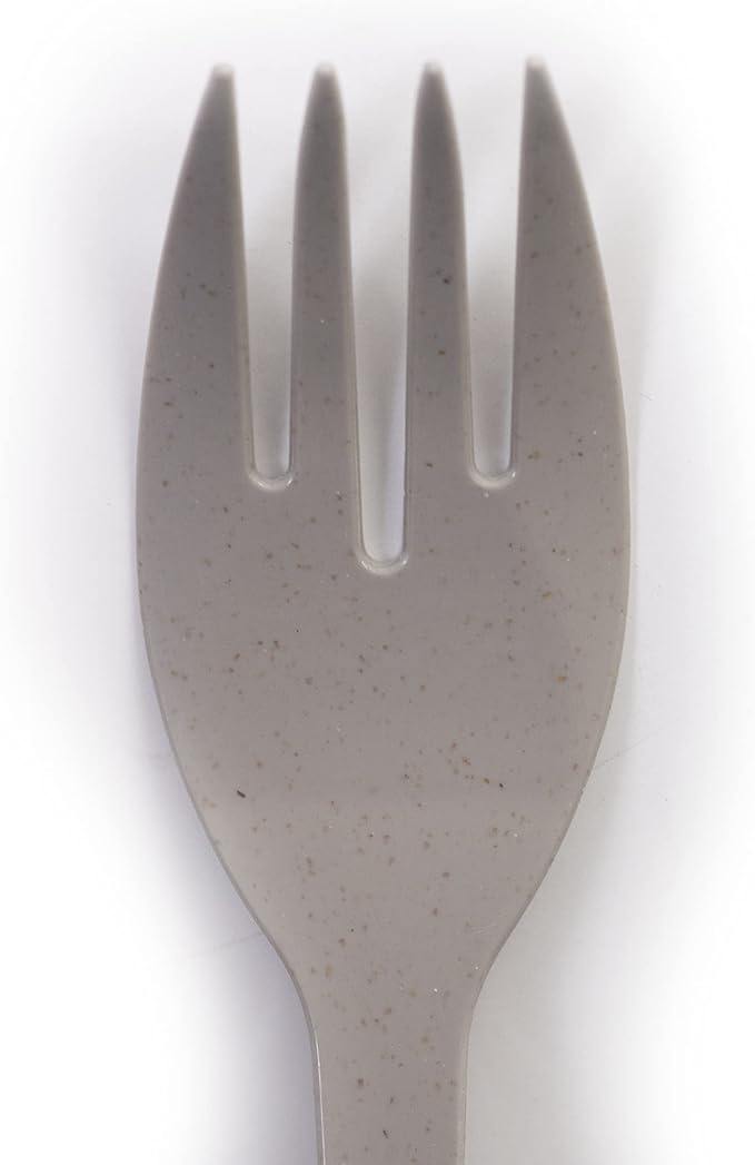 Eco Fork Open Stock, Bulk,12 Piece Set, Gray, 12 Knork Forks