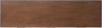 SAFAVIEH Home Collection Peyton Brown 3-Drawer Lower Shelf Console Table CNS5705C