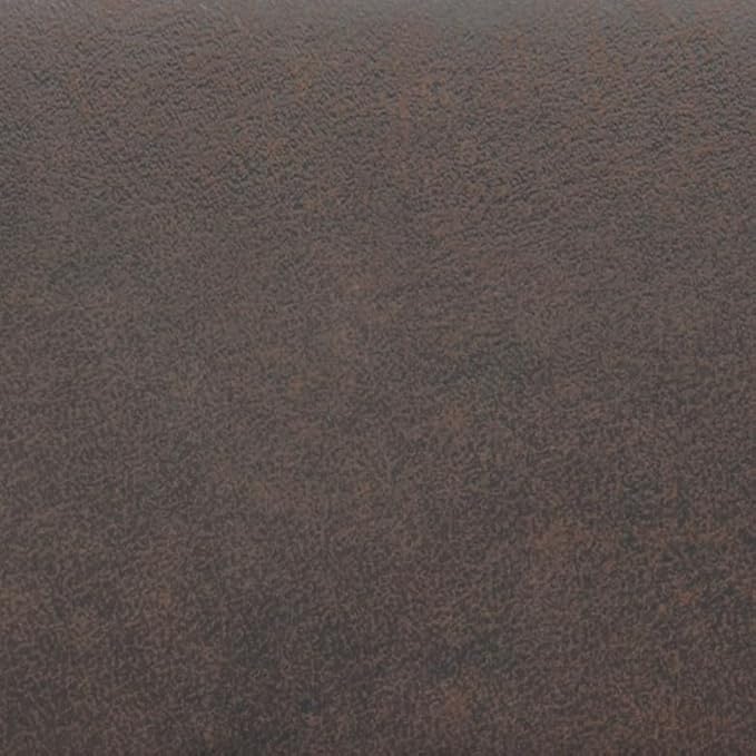 SIMPLIHOME Shay 48 inch Wide Mid Century Modern Rectangular Storage Ottoman in Distressed Chestnut Brown Vegan Faux Leather, Assembled, For the Living Room, Entryway and Family Room