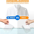 BellaLuce Laundry Detergent Sheets - Laundry Sheets, 240 Loads, Eco-Friendly, Plastic-Free, Fresh Linen Scent, Space Saving, Fast Dissolve & Hypoallergenic, Laundry Detergent for Home,Dorms,Essentials