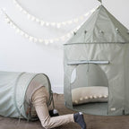 3 Sprouts Kids Play Tent - Sustainable Recycled Fabric – Fun Spacious Childs Playhouse for Indoor Games for Boys & Girls - Durable Fort Pop Up House for Toddlers & Children Age 3-10 - Green