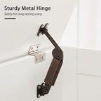 VECELO 30" Storage Bench, Entryway Shoe Ottoman, Farmhouse Style Bench with Handwoven Cushion and Metal Safety Hinges, for Bedroom, Living Room, Entryway, White