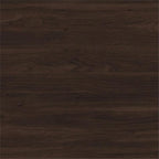 Pemberly Row Engineered Wood 72W x 30D L Shaped Desk w/Drawers in Black Walnut