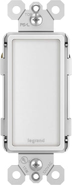 Legrand radiant NTLFULLWCC6 Full Adjustable LED Night Light Outlet, For Hallways and Stairs, Optional Louver, White (1 Count)
