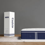 Coolvie King Mattress 12 inch, Tight Top Deep Sleep Mattresses with Extra Lumbar & Hip Support, Medium to Firm Hotel Collection Hybrid Sleep System for Supportive, Breathable Bed in a Box King Size