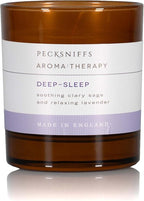 Pecksniff's Amber Deep-Sleep Aroma Therapy Candle | 1 Wick, 184g/6.49oz