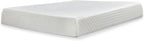 Signature Design by Ashley California King Size Chime 10 Inch Medium Firm Memory Foam Mattresswith Green Tea & Charcoal Gel for Pressure Relief, Fiberglass Free, Mattress In A Box
