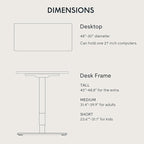 FLEXISPOT E6 3 Stages Dual Motor Electric Standing Desk 48x30 Inch Whole-Piece Board Height Adjustable Electric Sit Stand Desk(Black Frame + Marble Grey Desktop, 2 Packages)