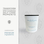 Pecksniff's Sandalwood & Vanilla Luxury Scented Candle | 1 Wick, 100 g/3.5 oz