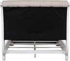 LIBERTY FURNITURE INDUSTRIES, INC. Magnolia Manor King California Upholstered Sleigh Bed