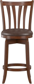 Hillsdale Savana Swivel Counter Stool, Cherry