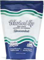 Unscented Laundry Detergent Powder | Fragrance-Free | Safe for Sensitive Groups | Powerful Clean | Plant & Mineral-Based | Made in USA
